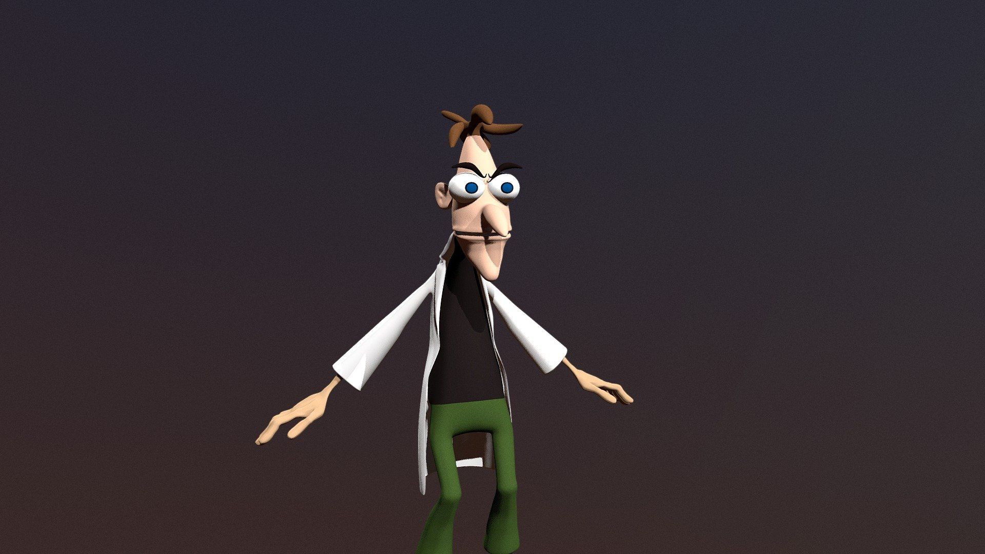 1920x1080 Dr. Doofenshmirtz model by pixcimation [b020a2e]