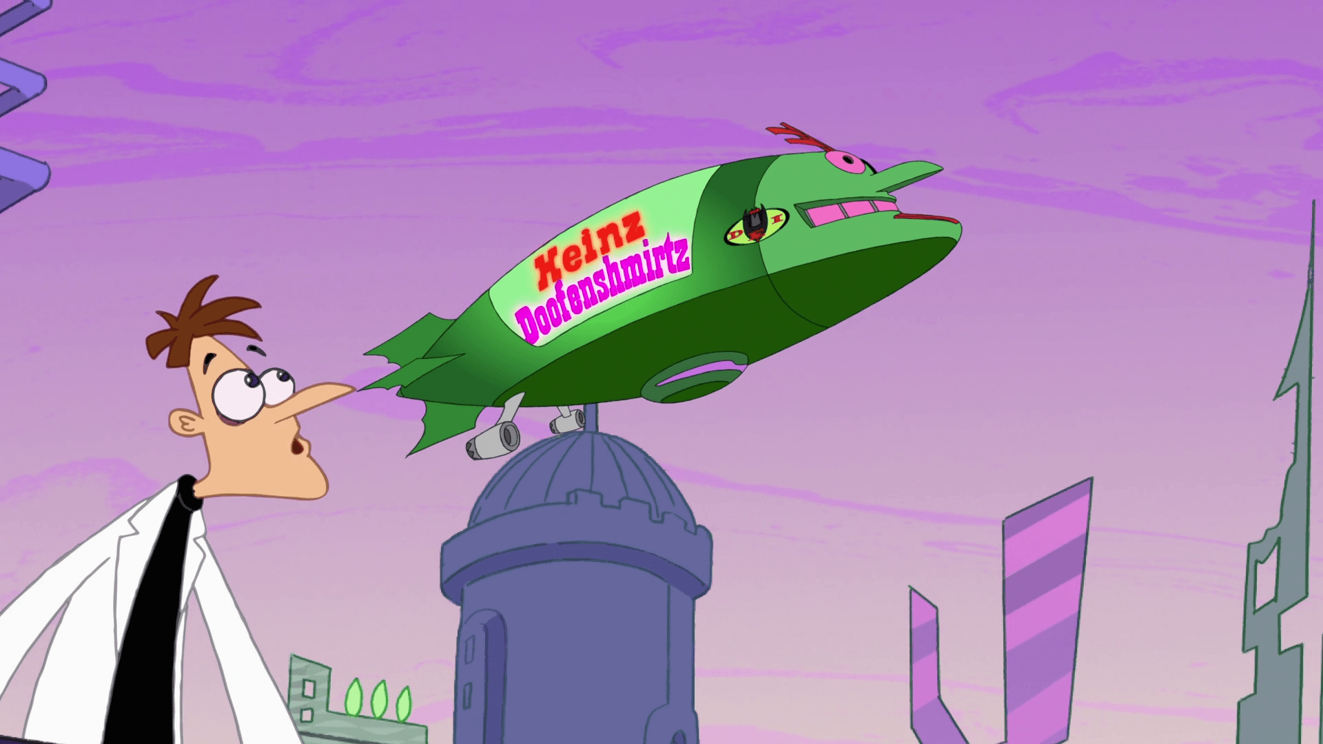 1920x1080 Doofenshmirtz Evil Inc. in Phineas and Ferb