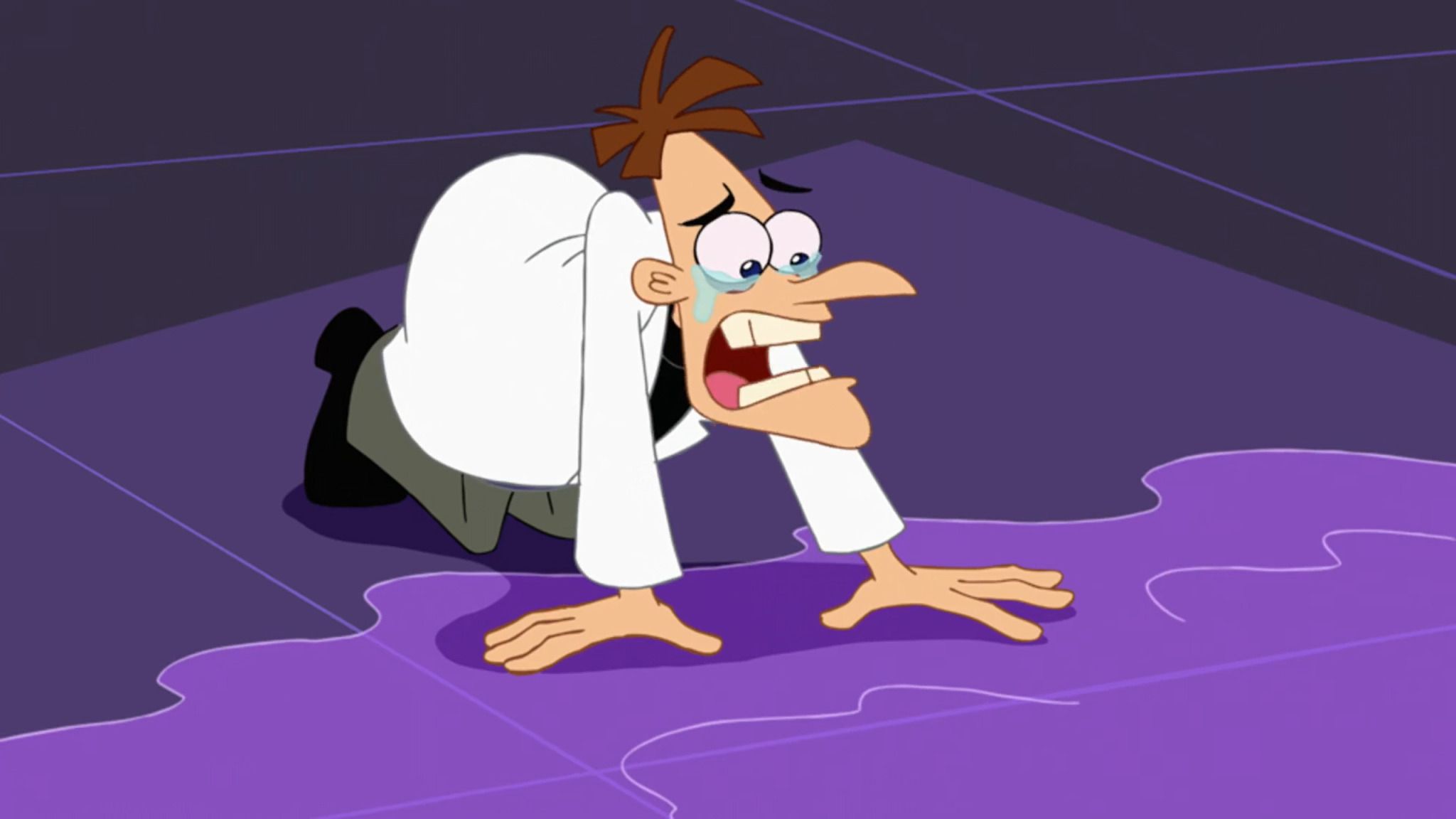 2048x1152 Doof cries fairly easily (whether from positive or negative emotions)