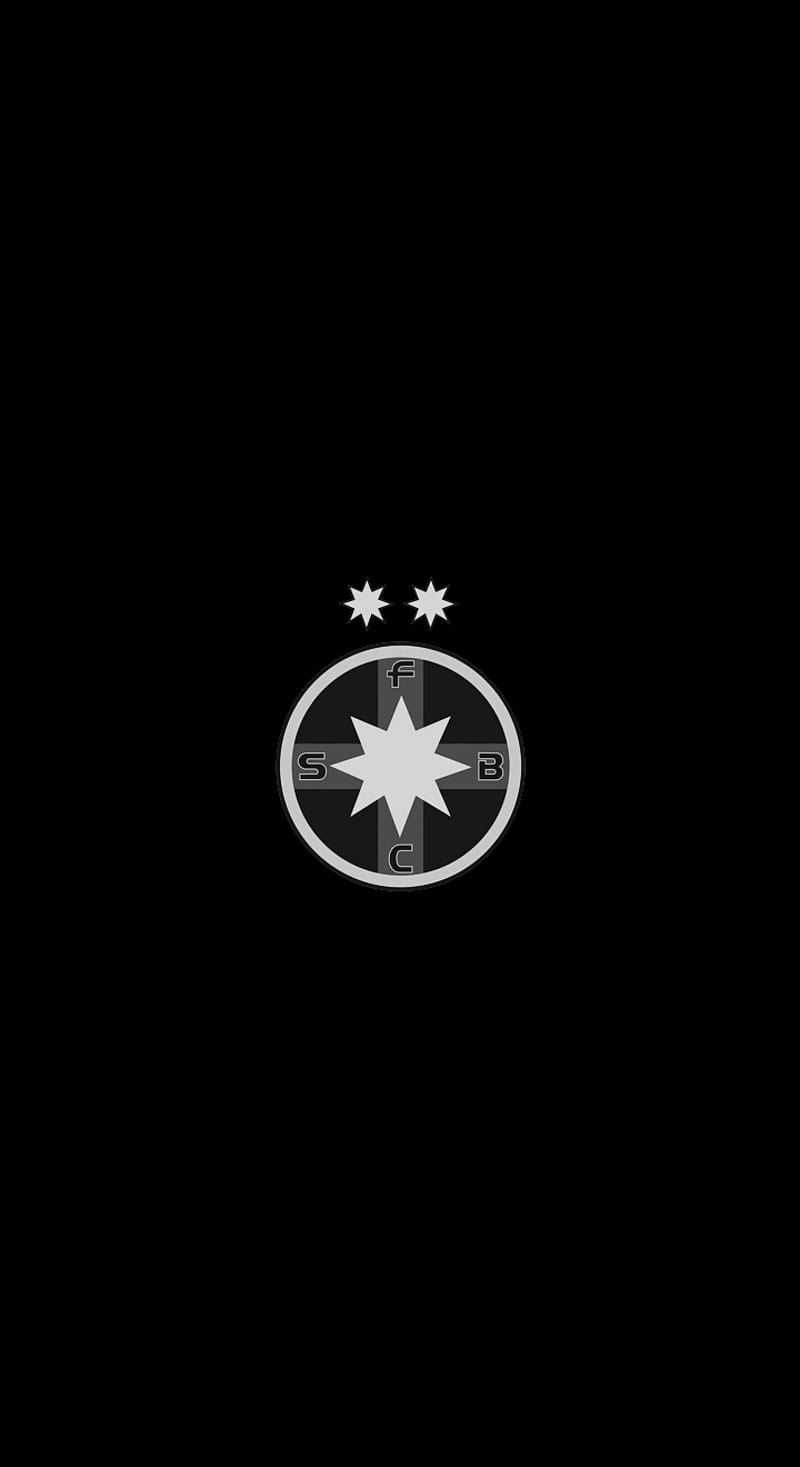 800x1467 FCSB OLED dark, steaua, HD phone wallpaper
