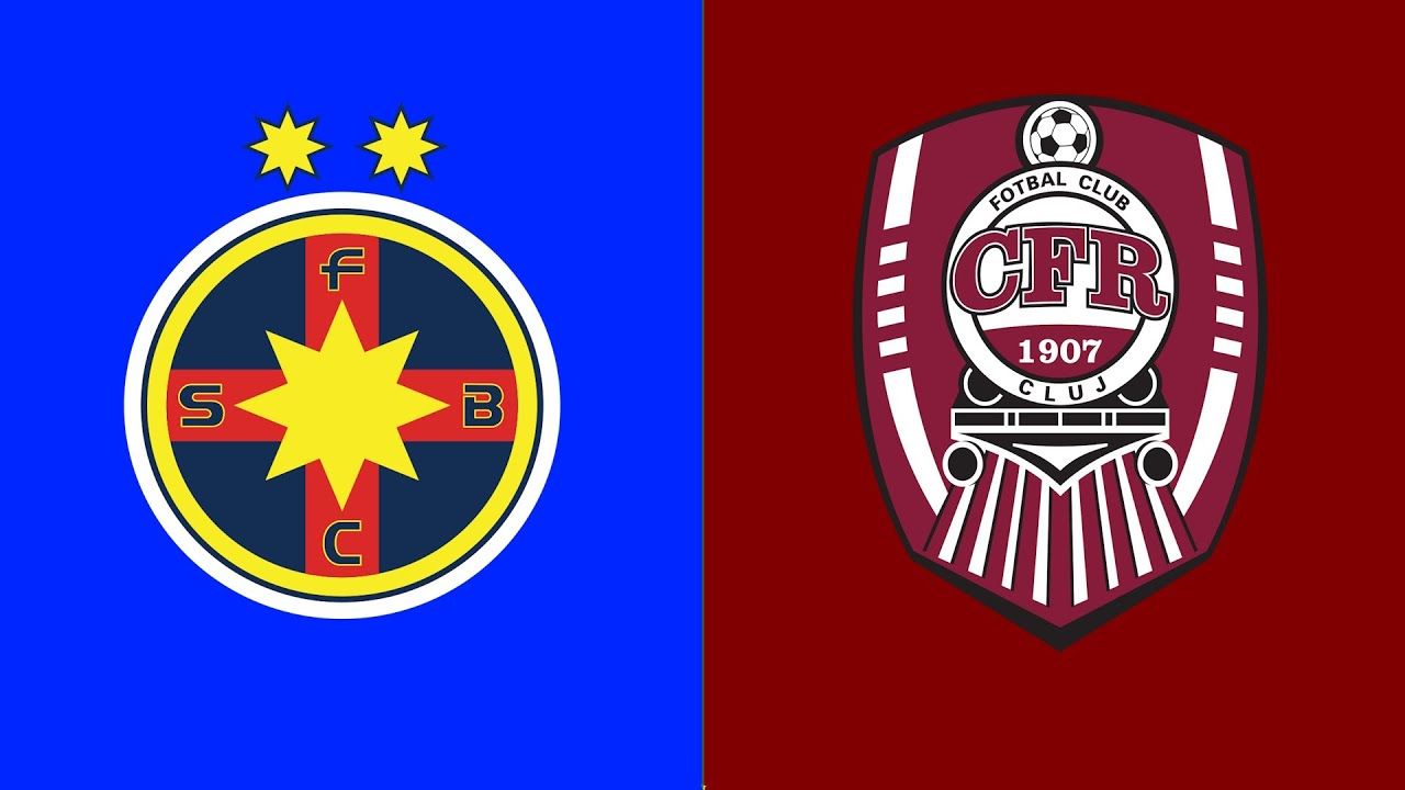 1280x720 FCSB Cluj. Liga I 2023 2024. EA FC 24