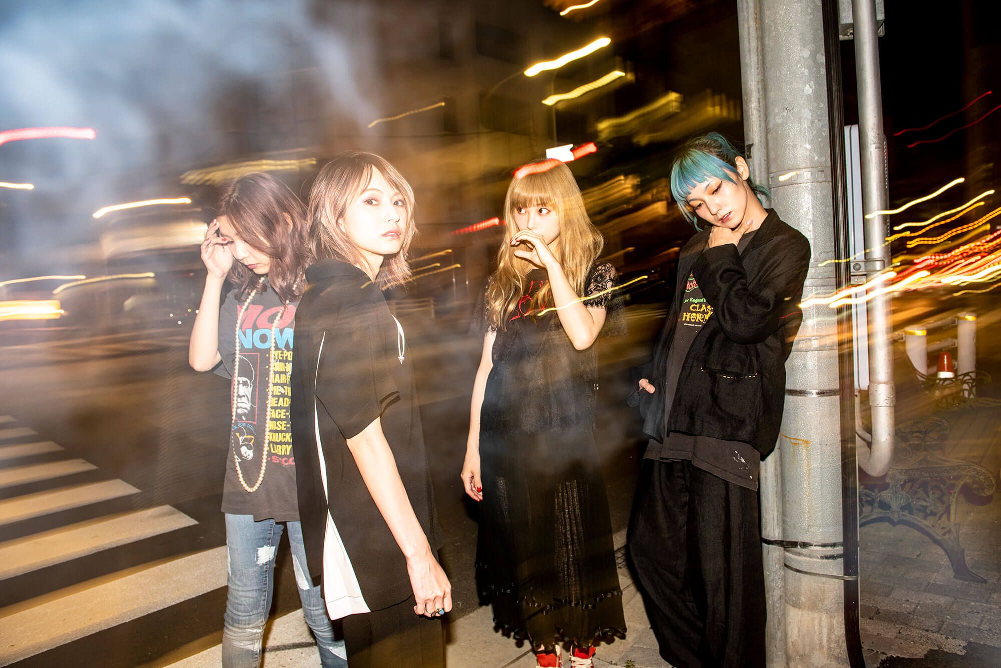 2000x1335 SCANDAL Announce New Album 'Kiss from the darkness' Releasing From Their Label her. MOSHI MOSHI NIPPON. もしもしにっぽん