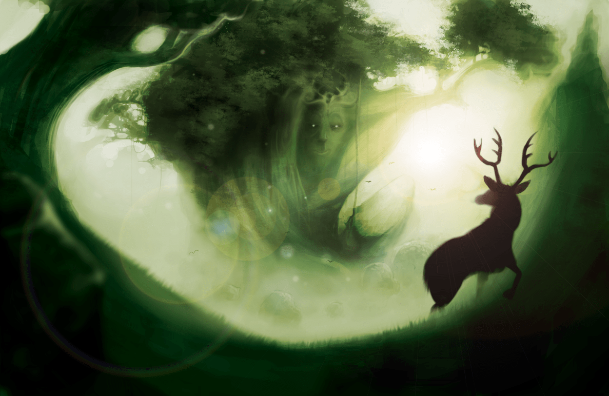 1187x772 Wiccan Yule Desktop Wallpaper