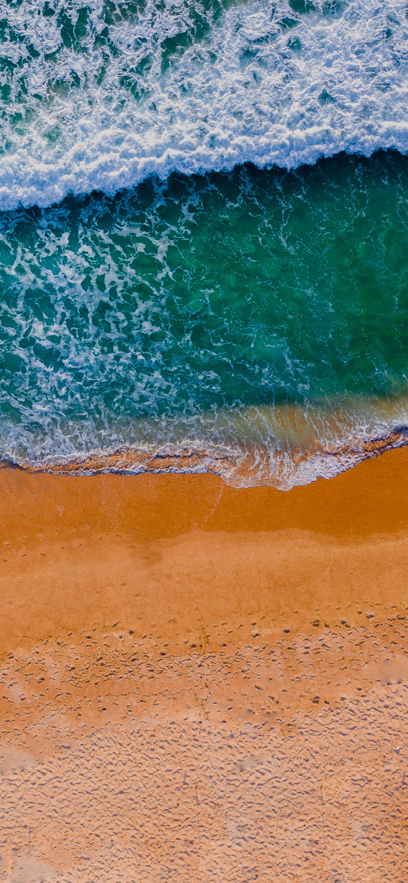 1420x3073 Wallpaper Beach Drone, Beach, DJI Mavic 2 Pro, DJI Spark, DJI, Background Free Image