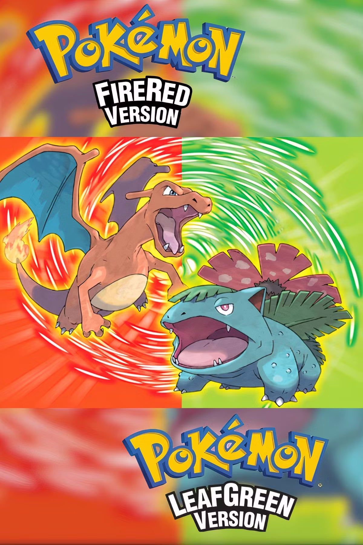 1200x1800 Pokémon FireRed and LeafGreen