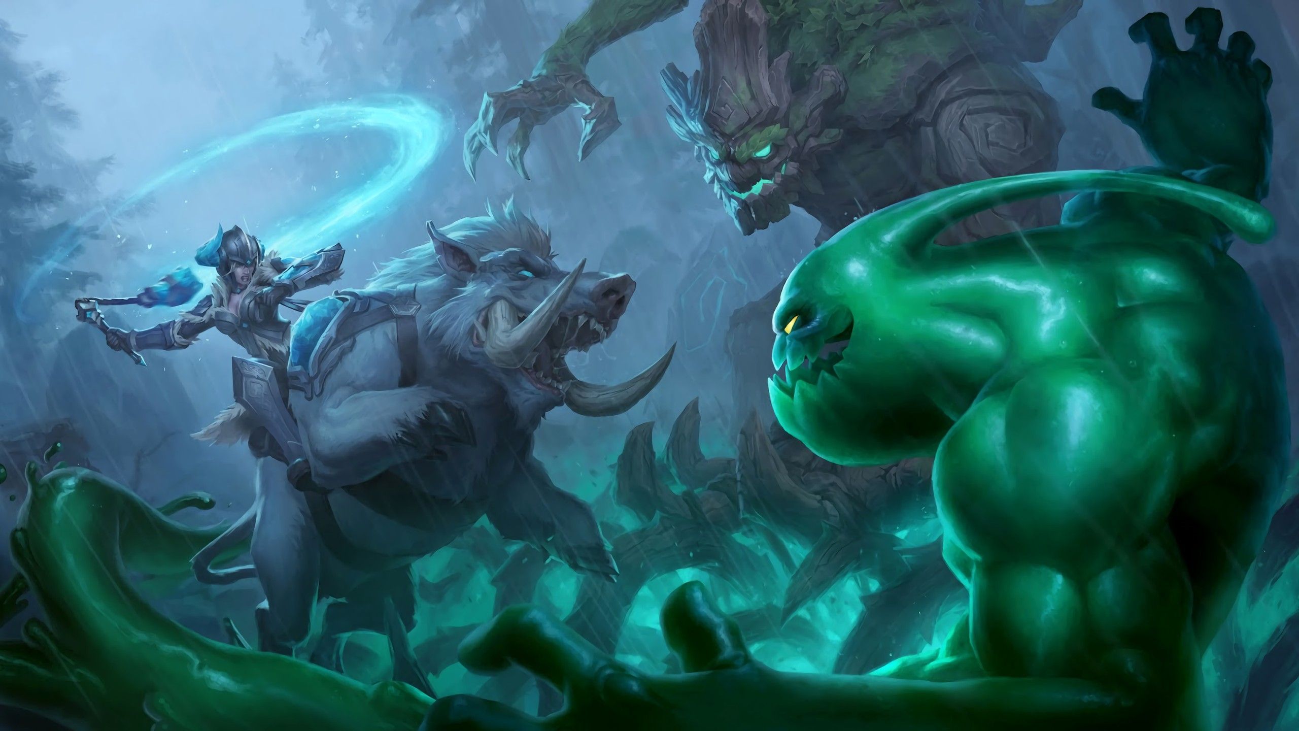 2560x1440 Zac (League of Legends) HD Wallpaper Desktop Image and Photo