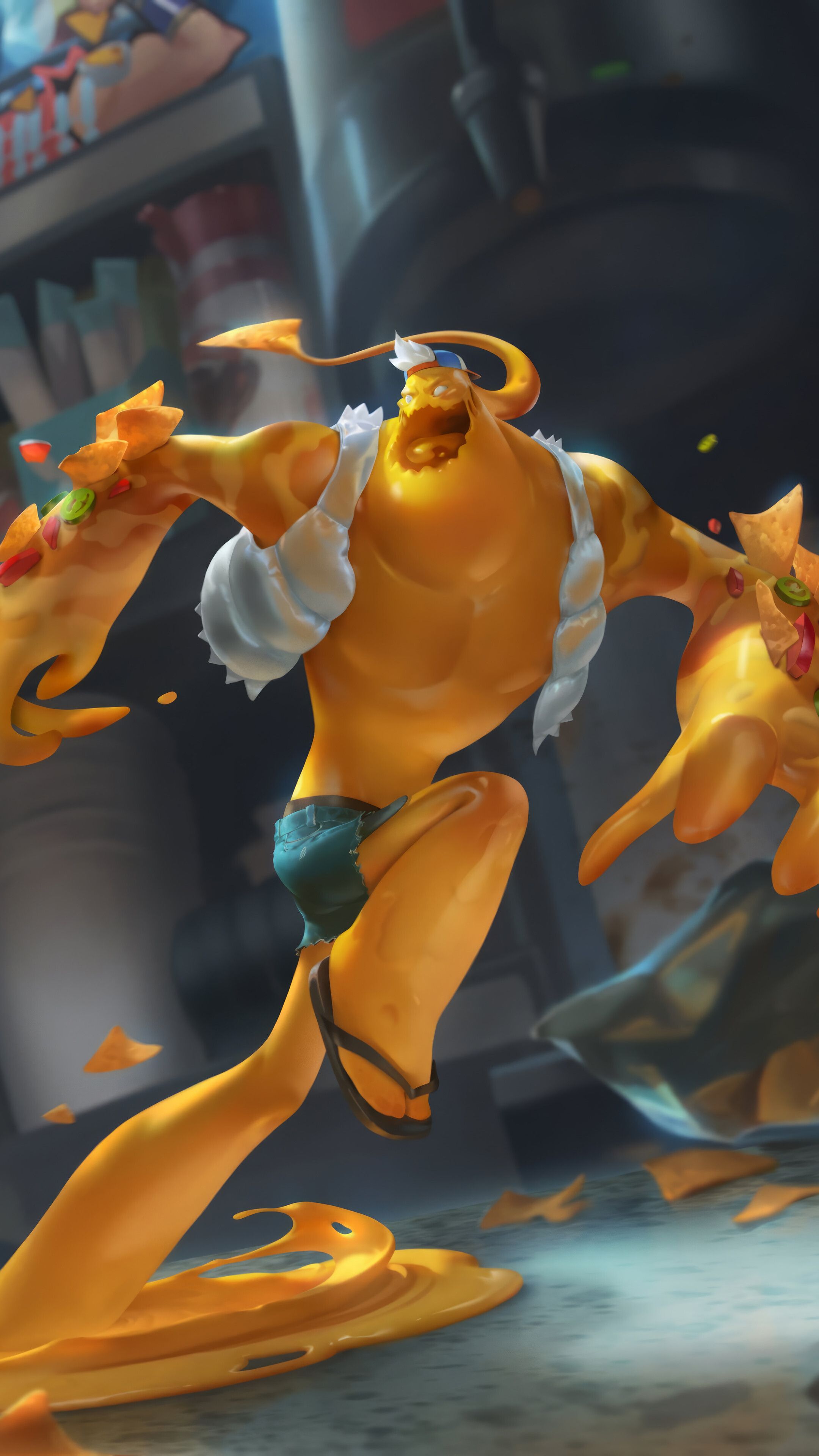 2160x3840 Zac League Of Legends Wallpaper