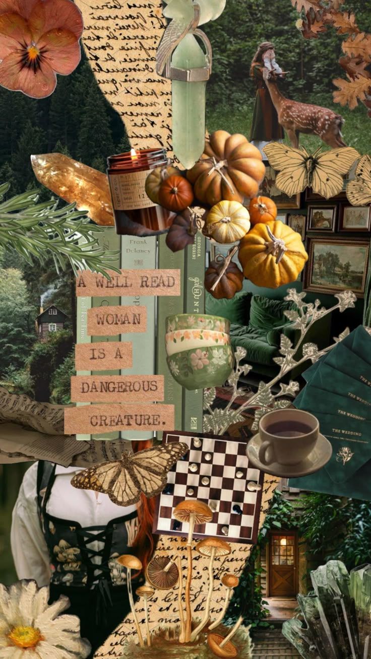 736x1308 Fall cottagecore aesthetic wallpaper. Green fall aesthetic wallpaper, Autumn cottagecore, Fall cottage core