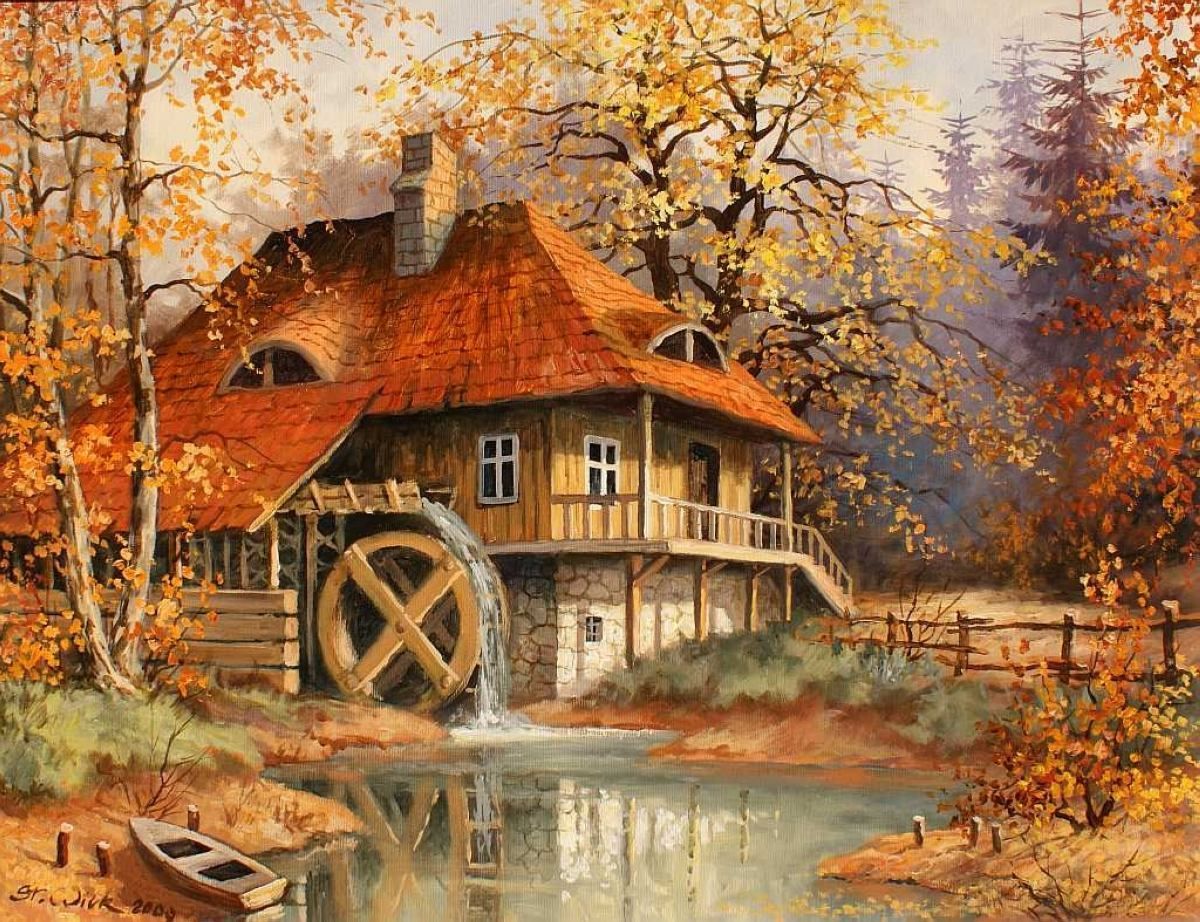 1200x922 Autumn Cottagecore Wallpaper
