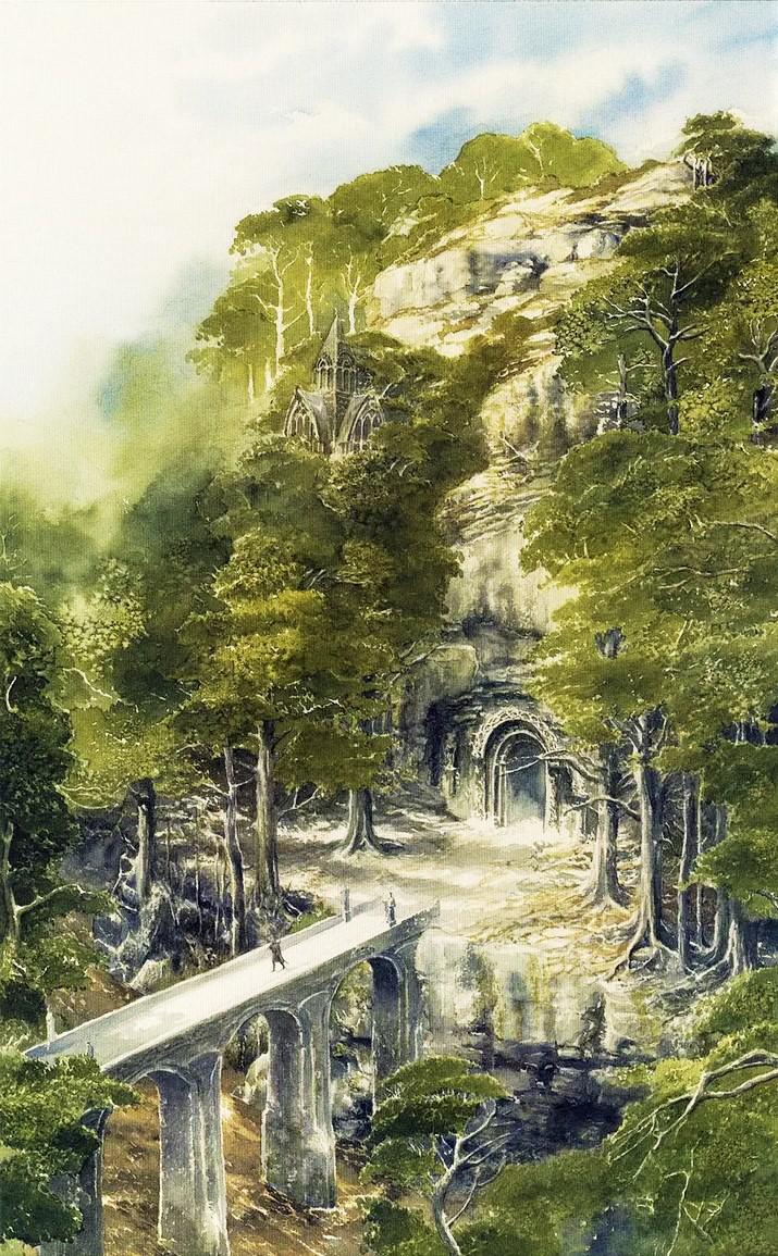 715x1155 Gathered Here Are All Of The Full Page Illustrations From The Children Of Húrin, Each One A Stunning Example Of Alan Lee's Work