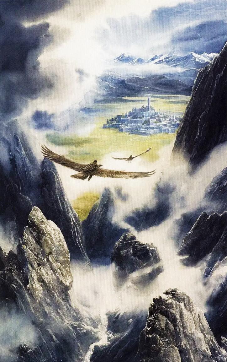 724x1153 Gathered Here Are All Of The Full Page Illustrations From The Children Of Húrin, Each One A Stunning Example Of Alan Lee's Work