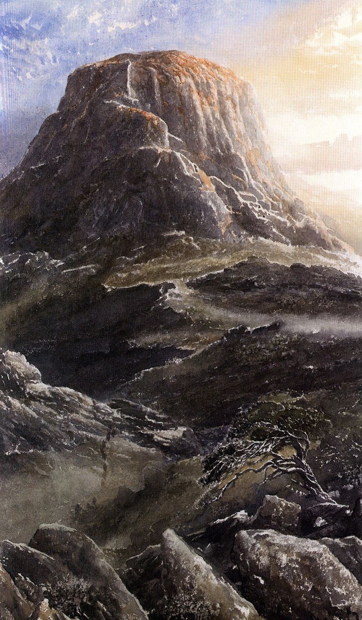 736x1260 Illustration from Tolkein's The Children of Húrin