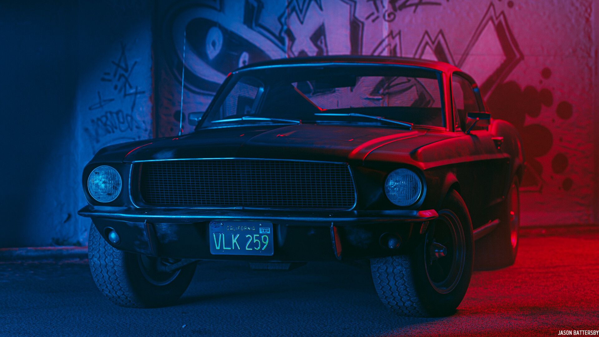 1920x1080 Jason Battersby Lives / 1968 Ford Mustang
