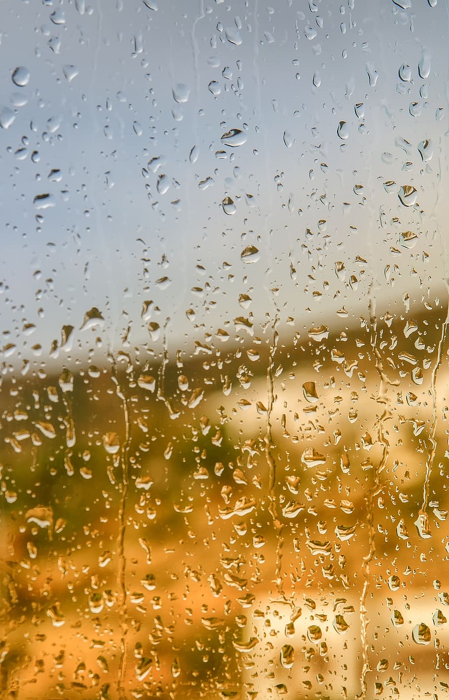 910x1417 1440x900px. free download. HD wallpaper: raindrop, window, glass, rainy weather, greece, liquid, bad weather
