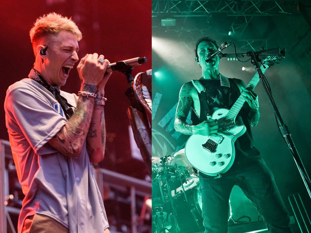 1068x801 Trivium's Matt Heafy “formally disses” Machine Gun Kelly for wearing a “16 year old pop punk cosplay identity on a f*cking stage”