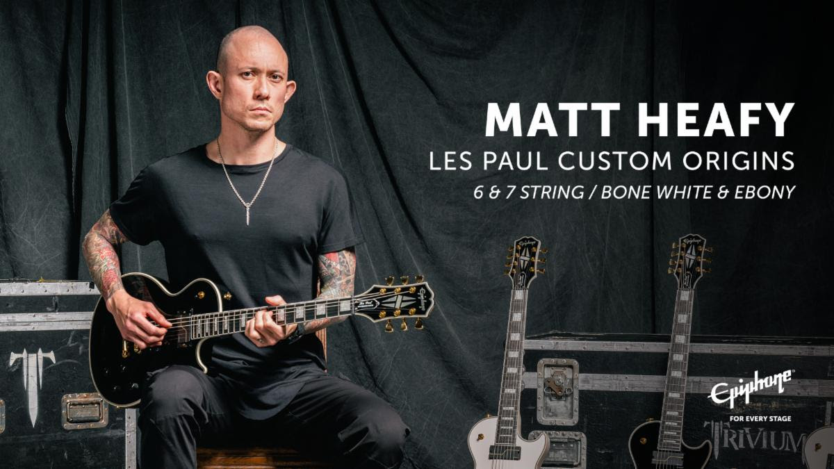 1200x675 Matt Heafy and Epiphone Announces Matt Heafy Les Paul Custom Origins Collection Cult MagazineGhost Cult Magazine