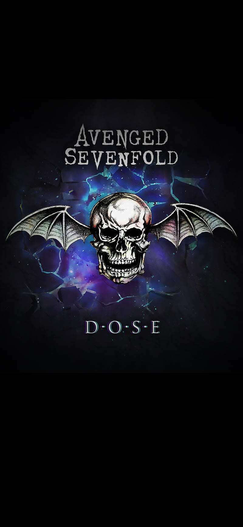 800x1733 Avenged sevenfold, a7x, deathbat, mobile background, sevenfold logo, HD phone wallpaper