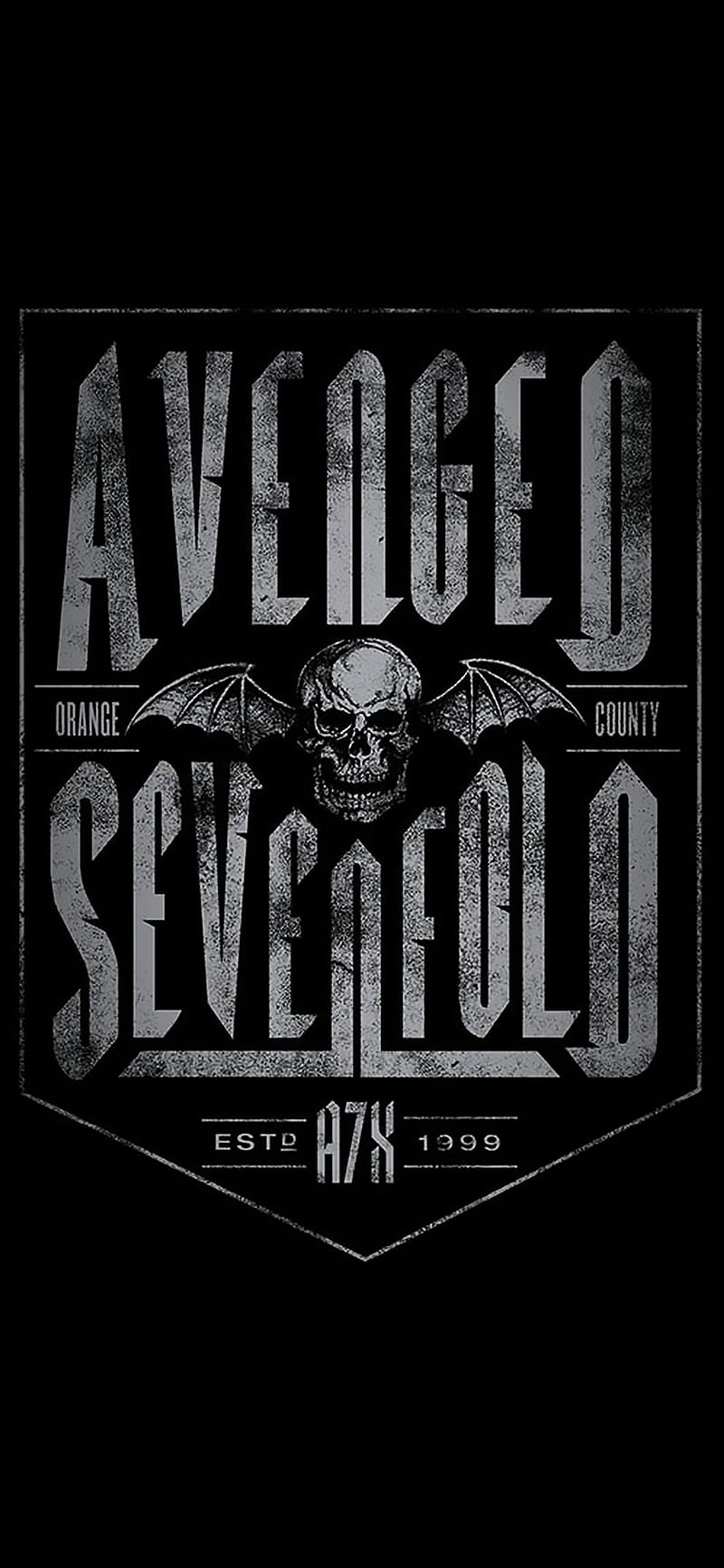 800x1733 Avenged Sevenfold, A7x, Deathbat, Sevenfold Logo, T Shirt Graphics, HD Phone Wallpaper
