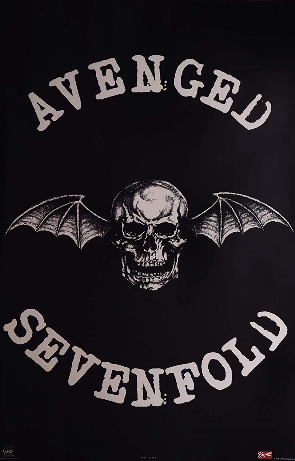 959x1500 Avenged Sevenfold Logo Poster (22.38 x 34 inches)