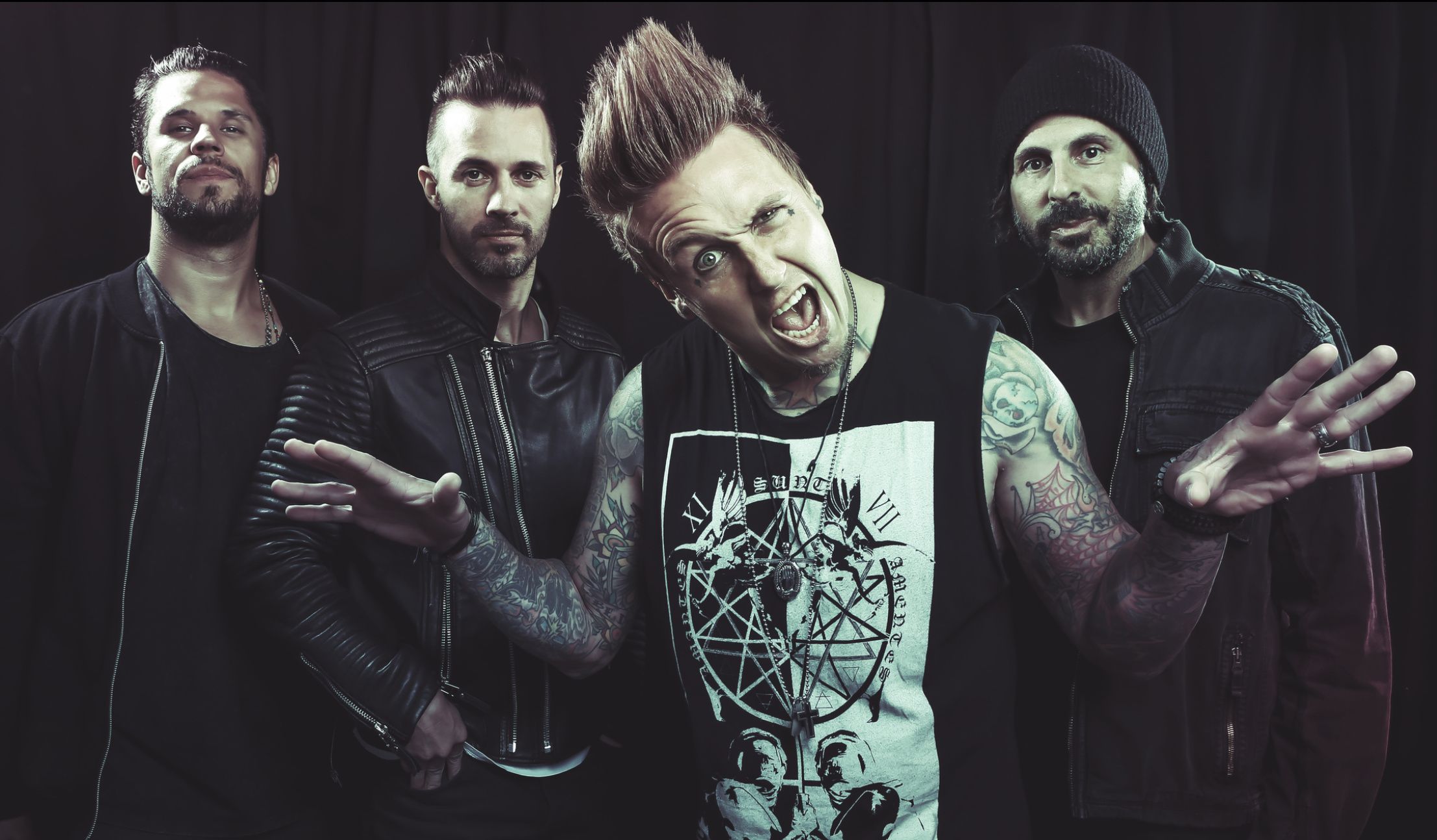 2214x1294 Papa Roach Wallpaper