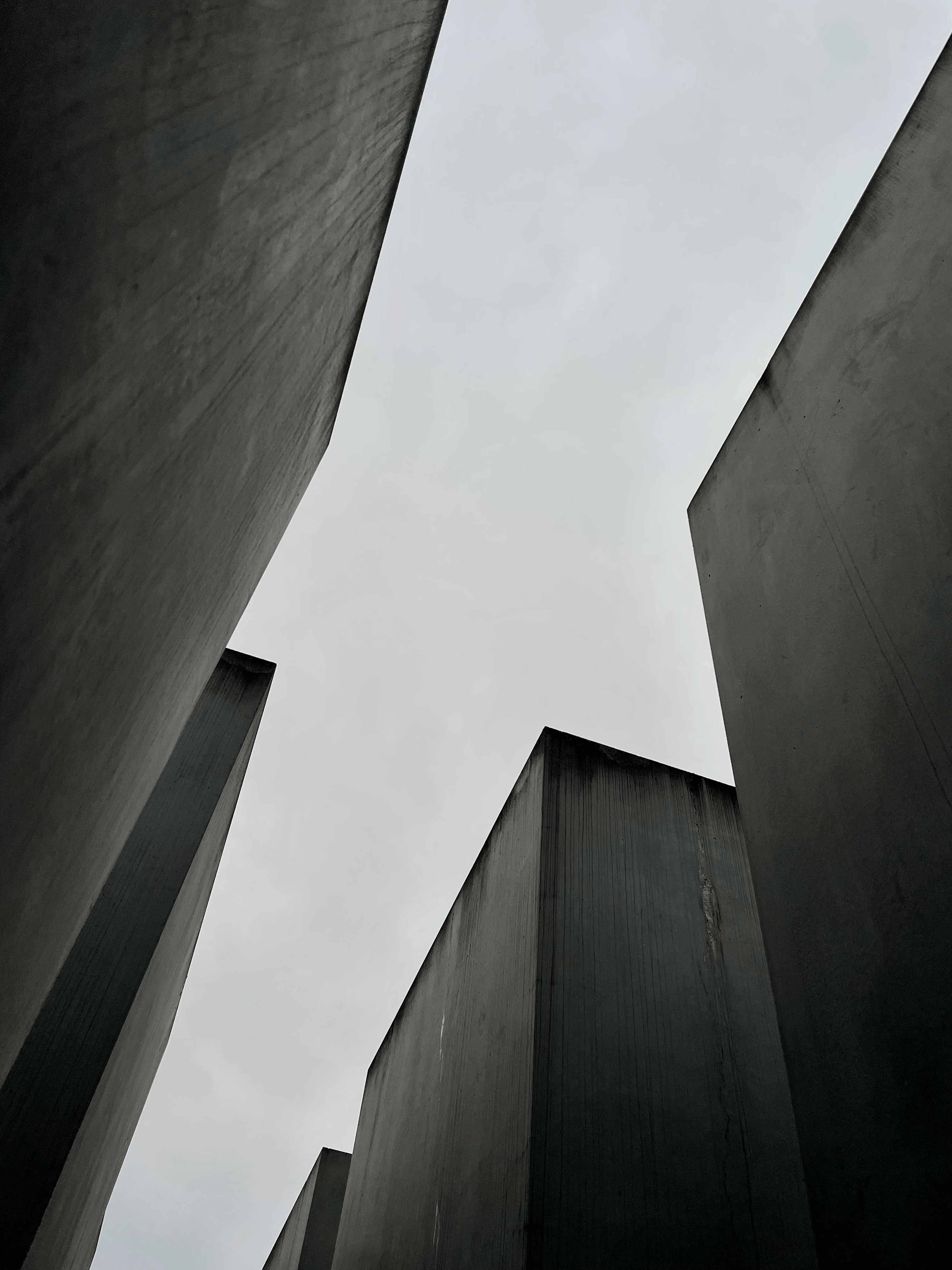 3024x4032 Abstract View of Concrete Structures Against Sky · Free