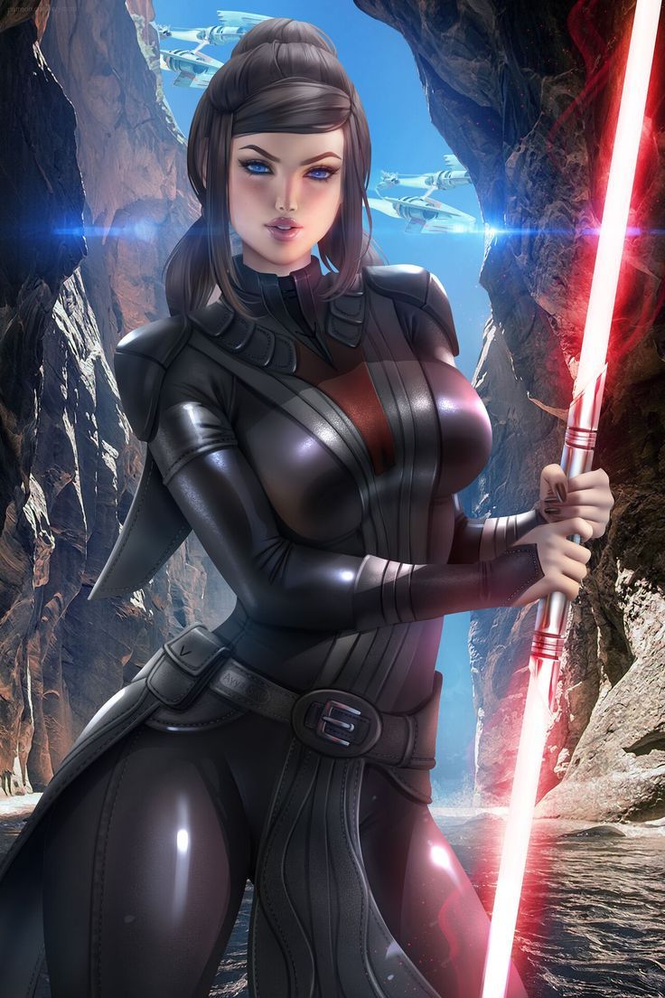 736x1104 Bastila Shan. Star wars waifus, Female sith art, Star wars female character art