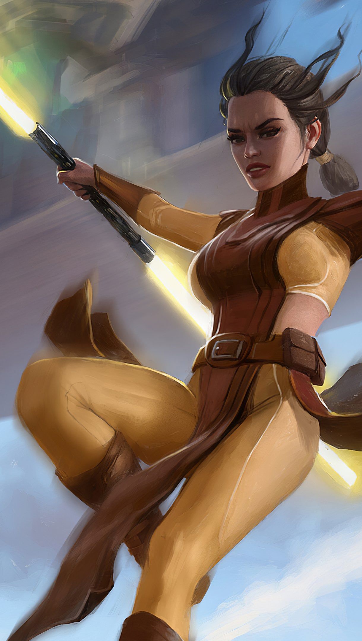 1220x2160 Bastila Shan from Star Wars: Knights of the Old Republic Wallpaper 4K for iPhone and Mobile Phone