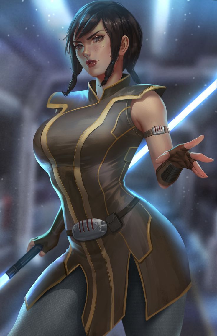 736x1137 HD wallpaper: Satele Shan, Star Wars, Star Wars: The Old Republic, fictional character