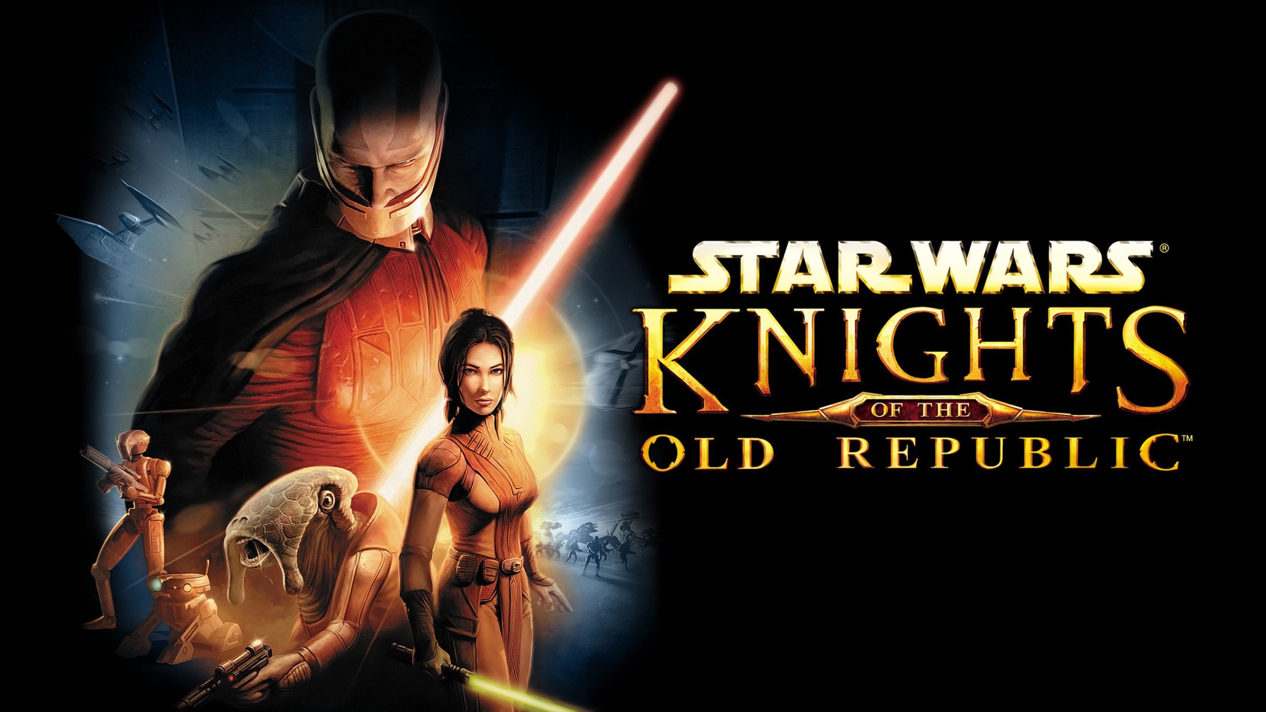 2560x1440 Canderous Ordo Carth Onasi Mission Vao Zaalbar Bastila Shan Juhani HD Star Wars Knights of the Old Republic Wallpaper