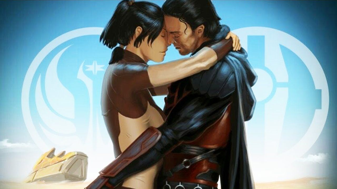 1280x720 Star Wars: Bastila Shan and Revan Love Theme
