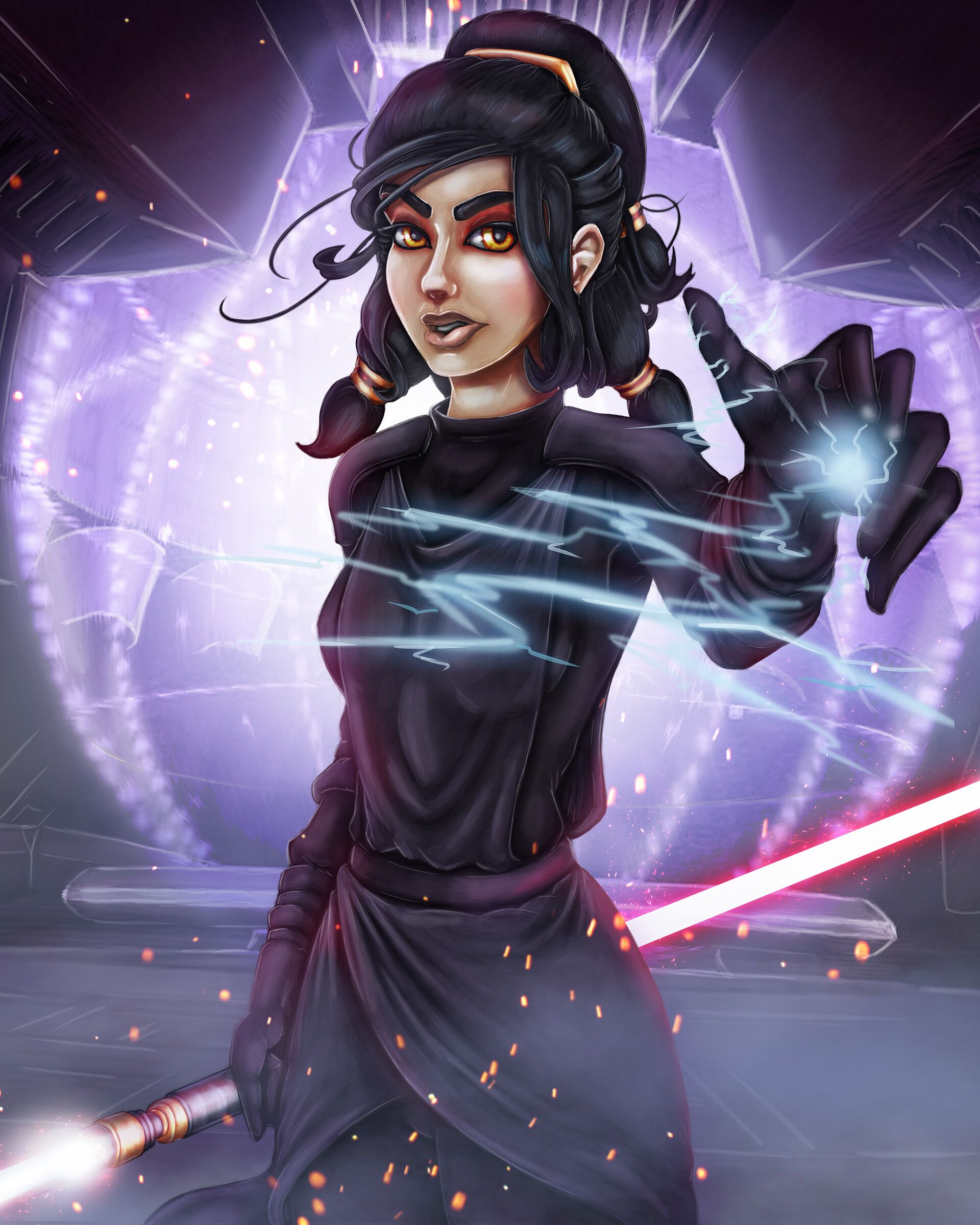 1920x2400 Dark Side Bastila Shan