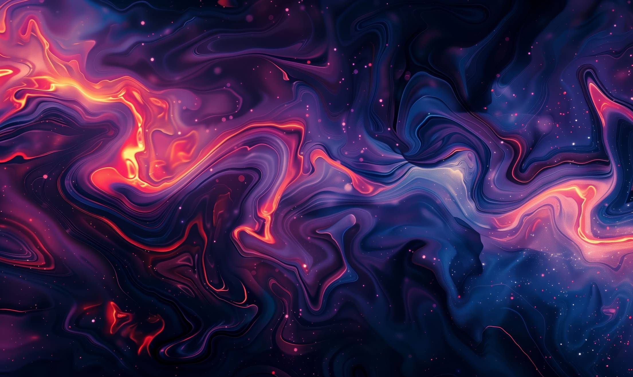 2210x1316 Space Colors and Oil Liquid Colorful Abstract Background