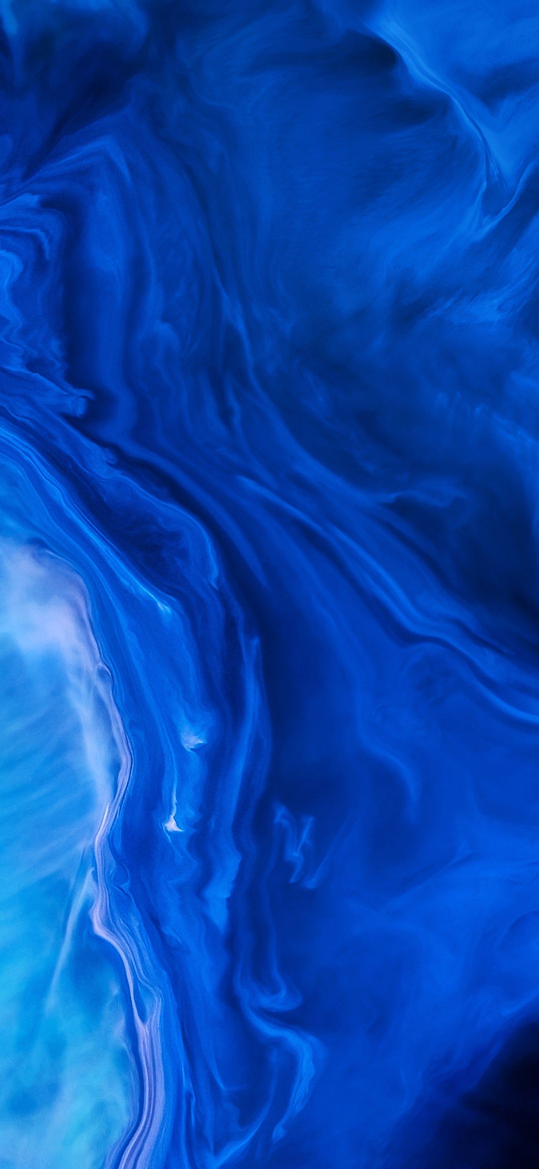 1080x2340 Wallpaper Electric Blue, Graphic Design, Liquid, Blue, Fluid, Background Free Image