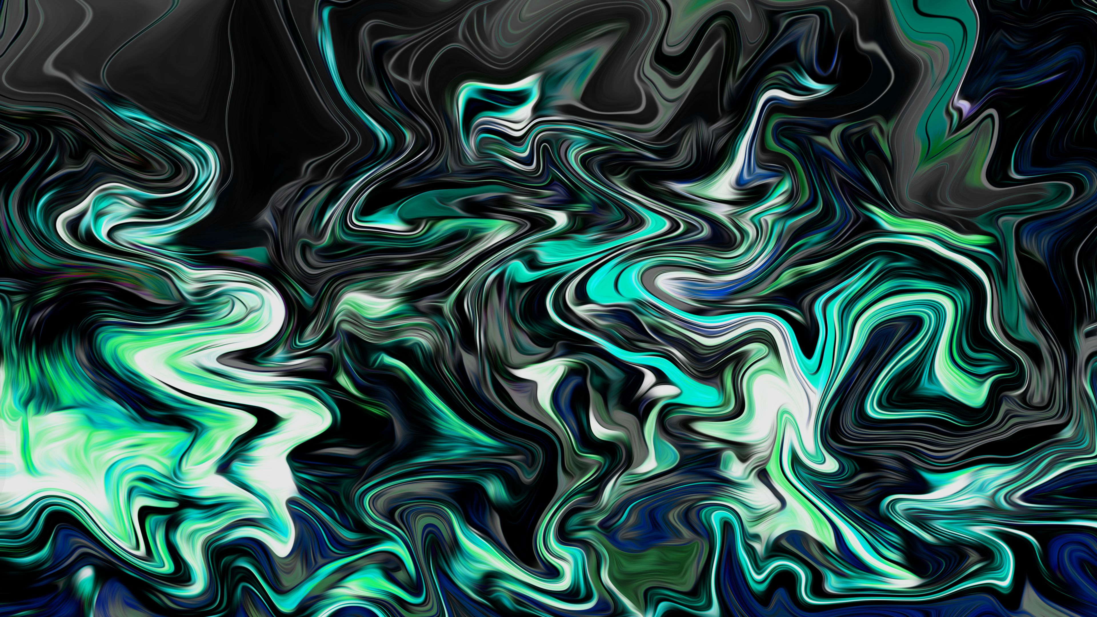 3840x2160 Emerald Flux