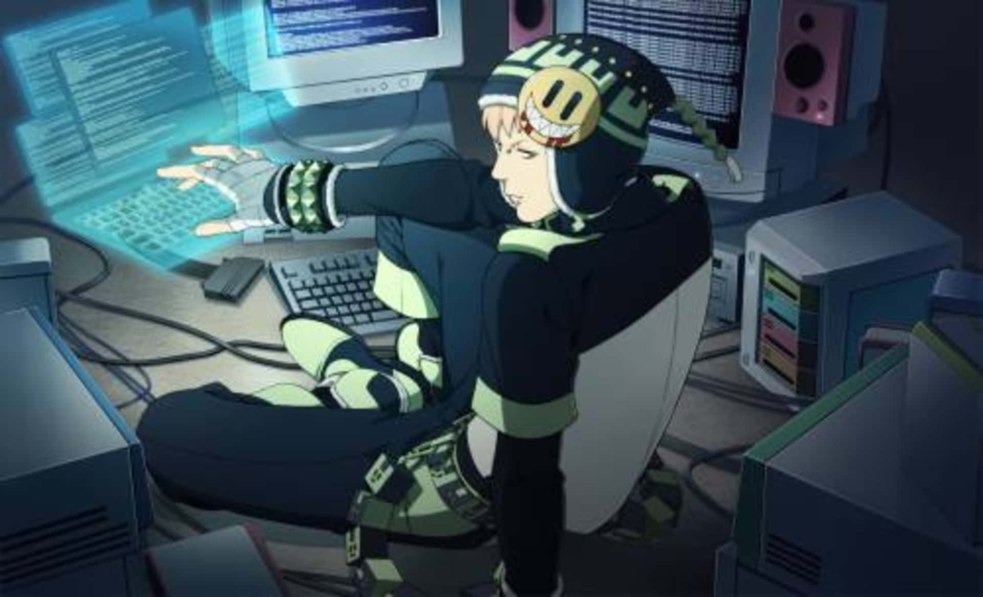 1920x1167 Programming Anime Boys Wallpaper