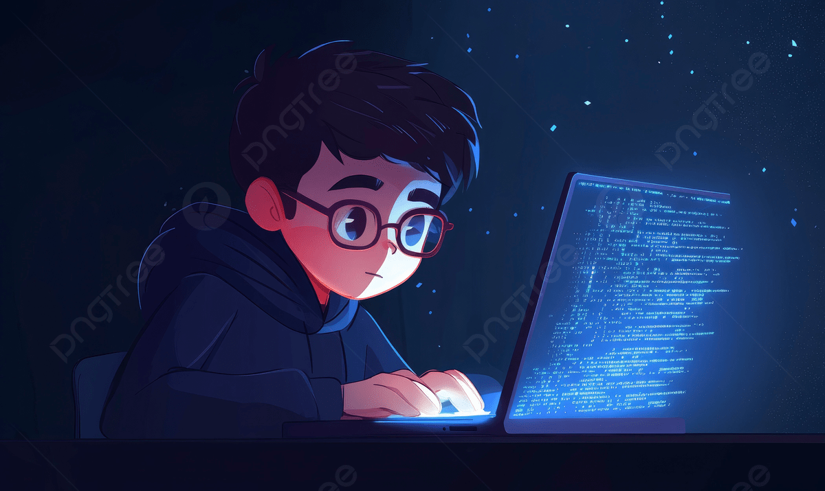 1200x715 Coding Cartoon Background Image, HD Picture and Wallpaper For Free Download