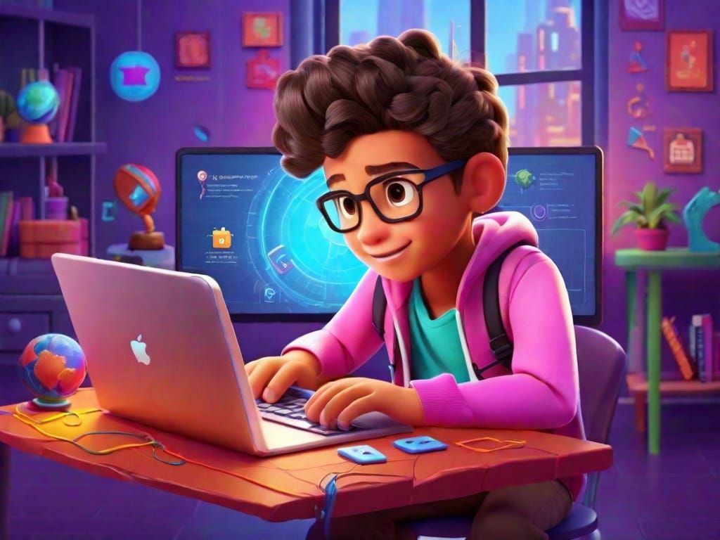 1024x768 Kids Coding. Unlock the World of Programming
