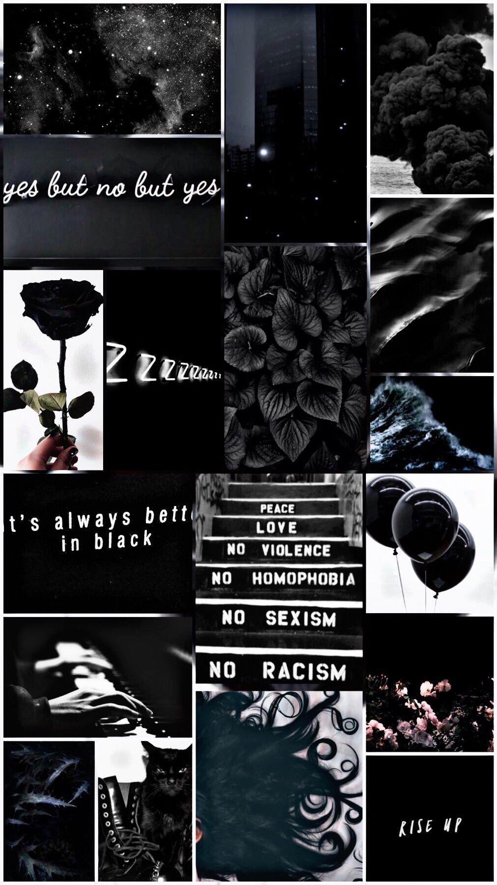 1012x1800 Pastel Aesthetic Wallpaper Black .