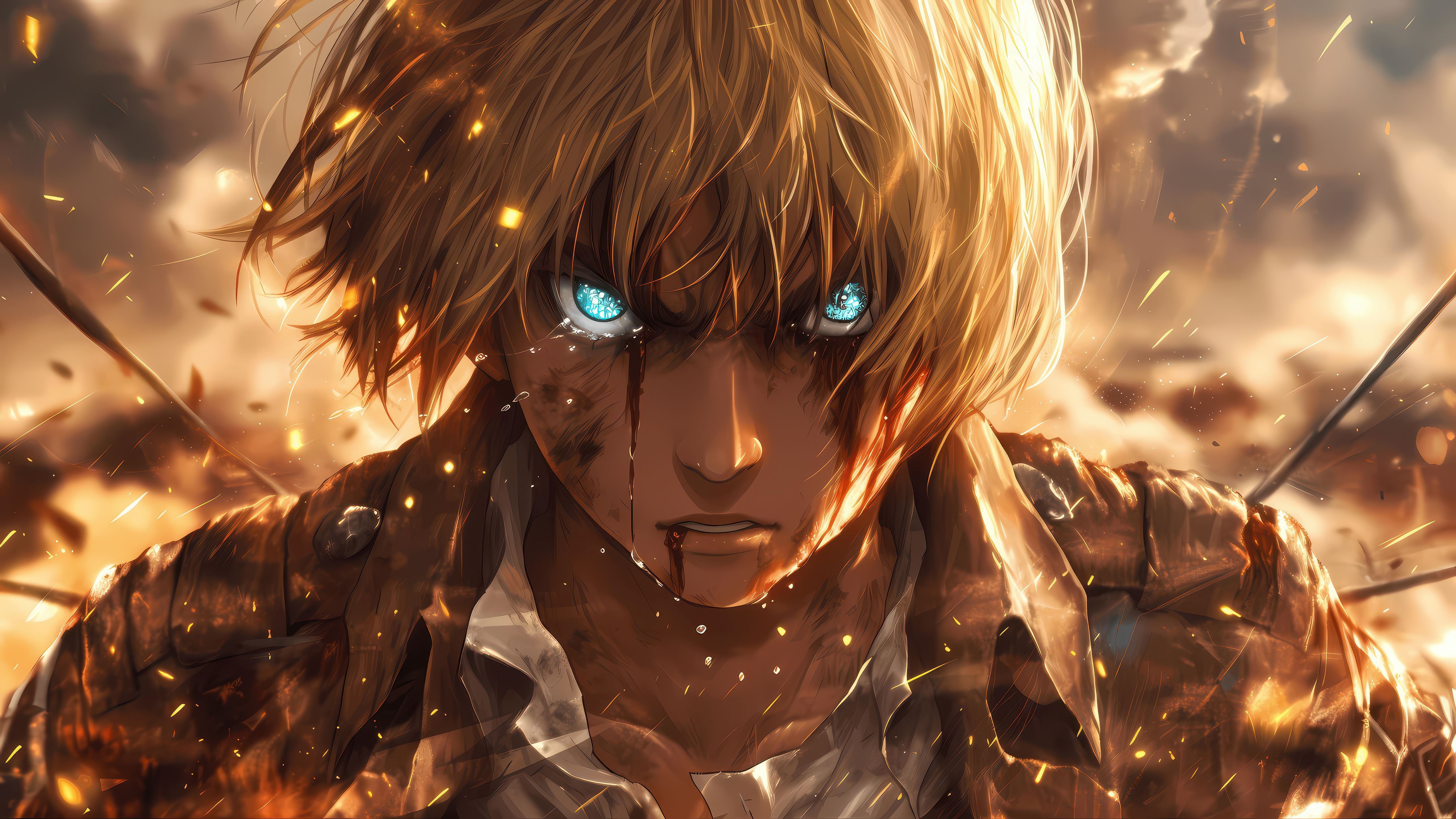 5120x2880 Attack on Titan Wallpaper and Background