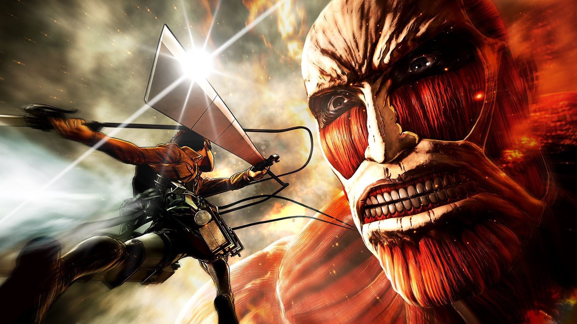 1920x1080 Attack On Titan HD Background Wallpaper 37098