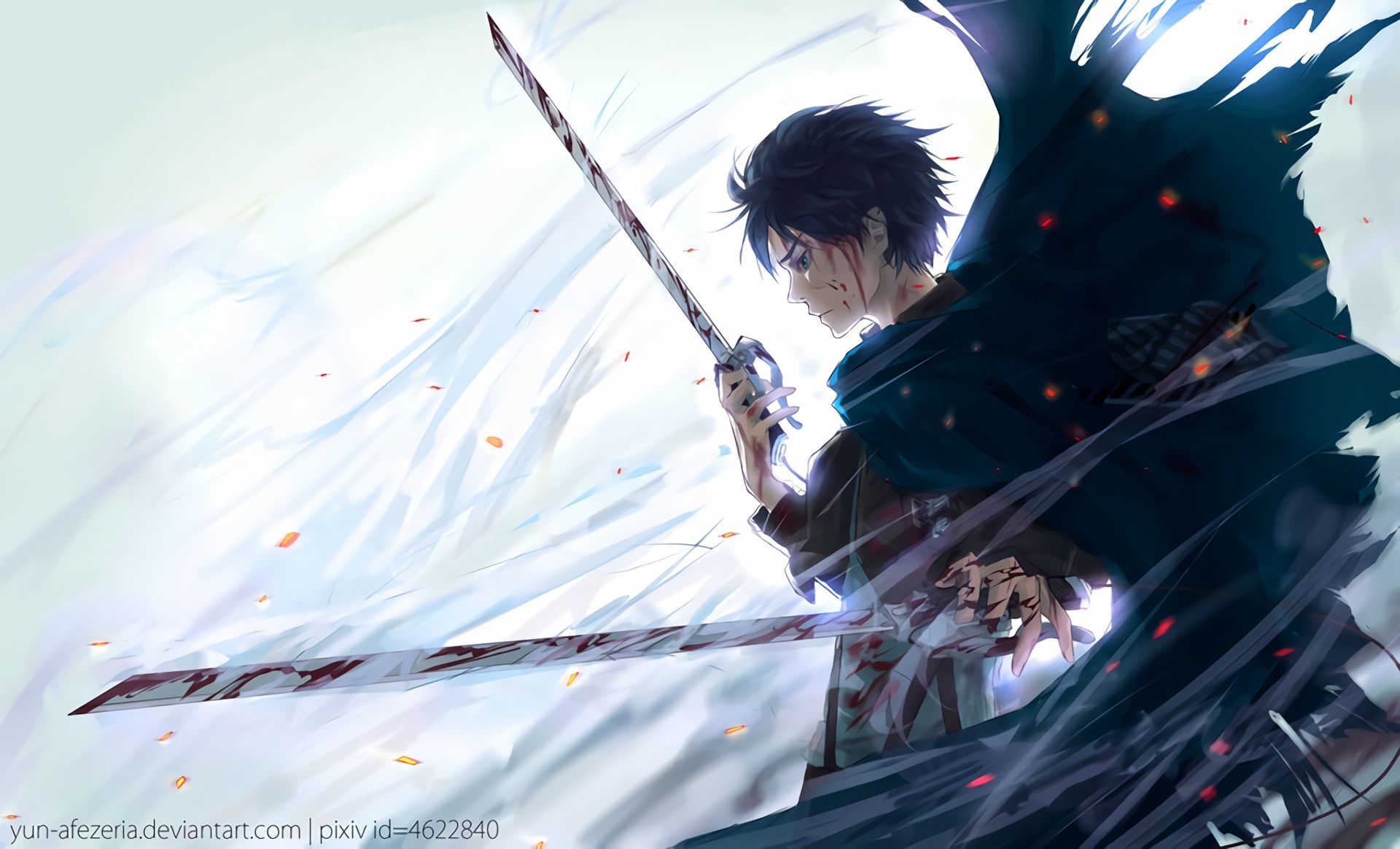 1920x1164 Phone wallpaper: Eren Yeager, Attack On Titan, Anime, Shingeki No Kyojin 409712