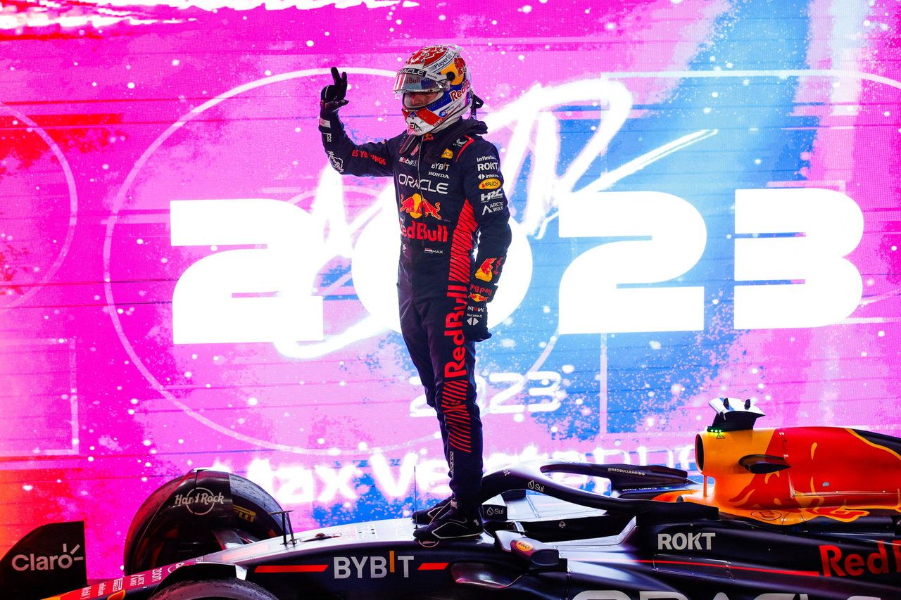 1280x853 Max Verstappen Wins the 2023 World Championship &amp; Creates History at the Qatar Sprint Race