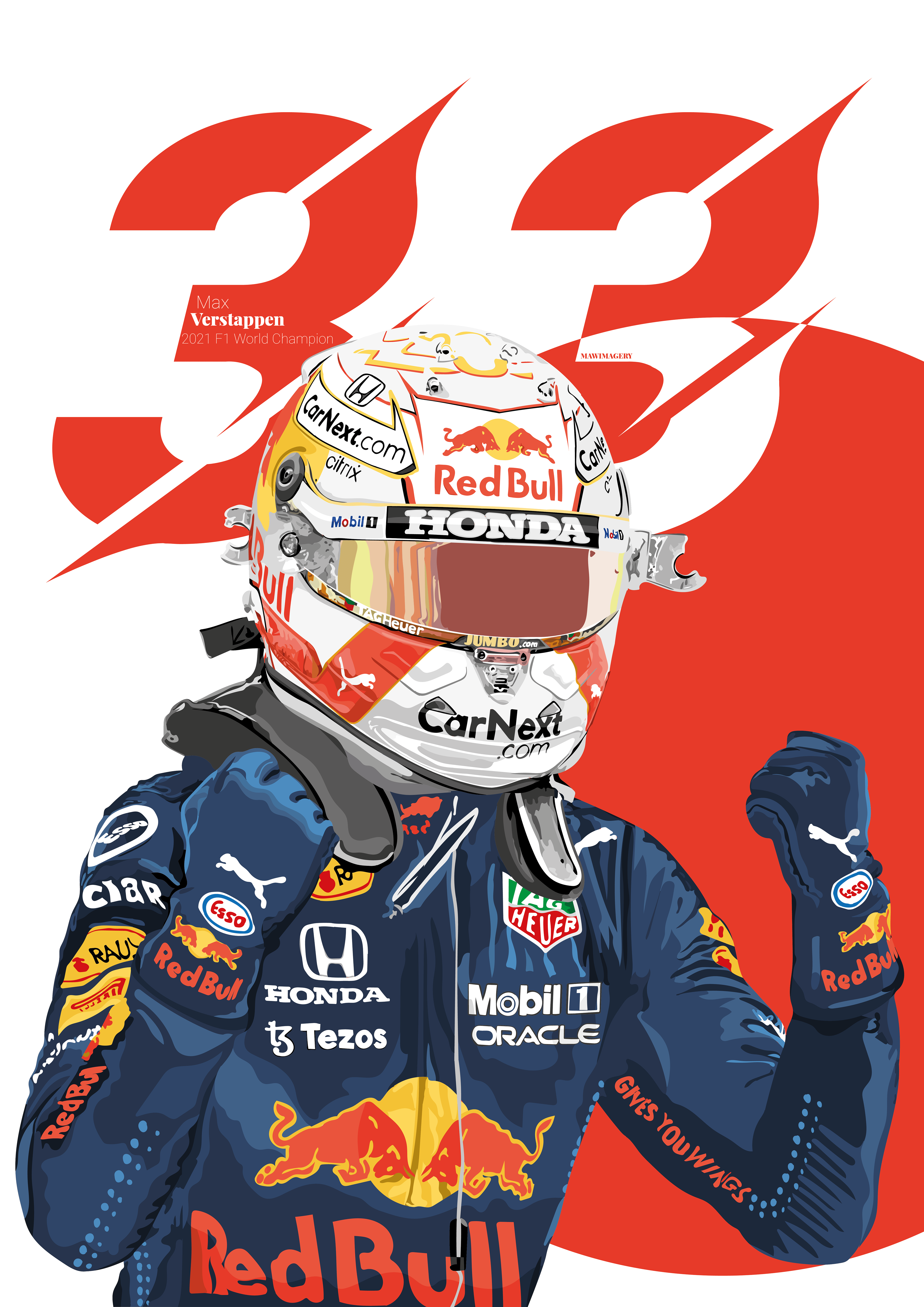 3840x5431 mawimagery Verstappen F1 World Champion