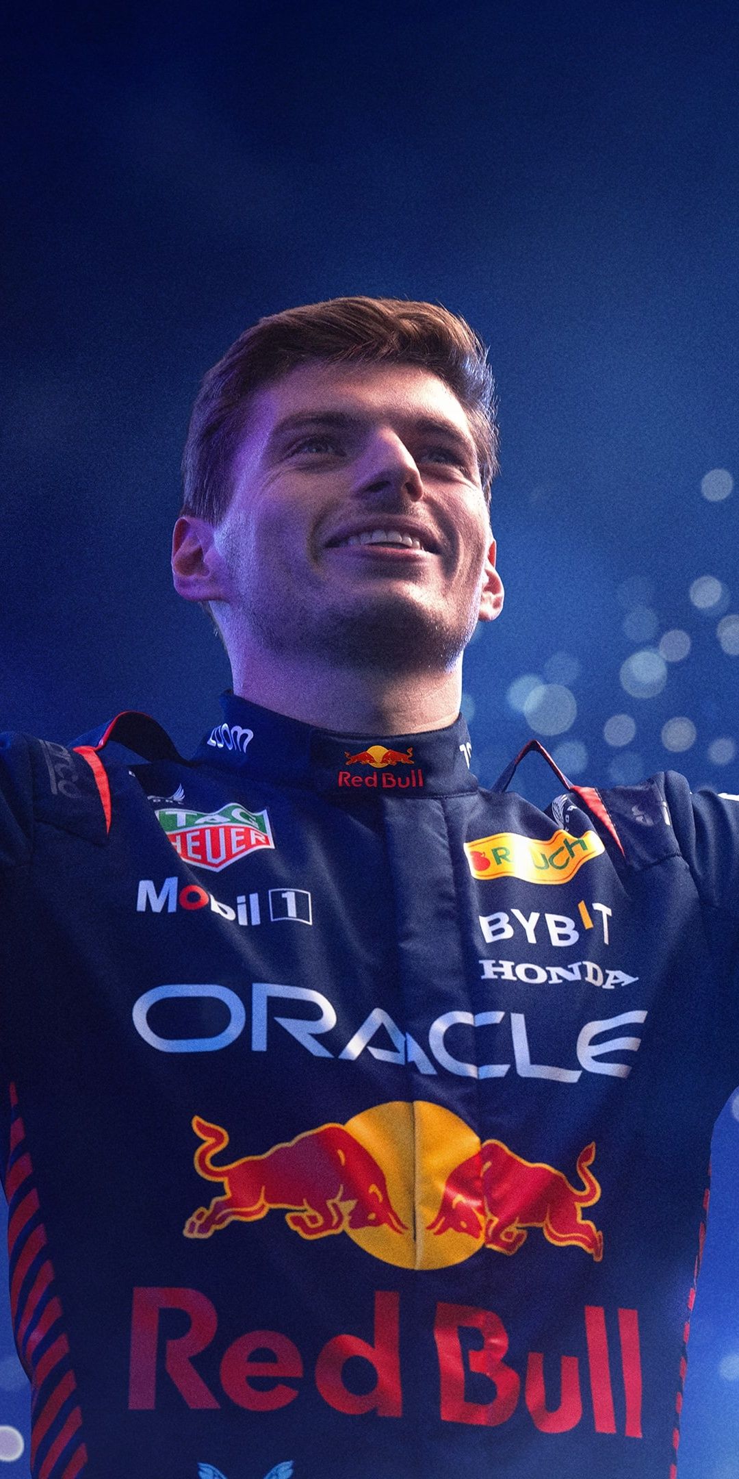 1080x2160 Max Verstappen Wallpaper 4K, F1 Champion