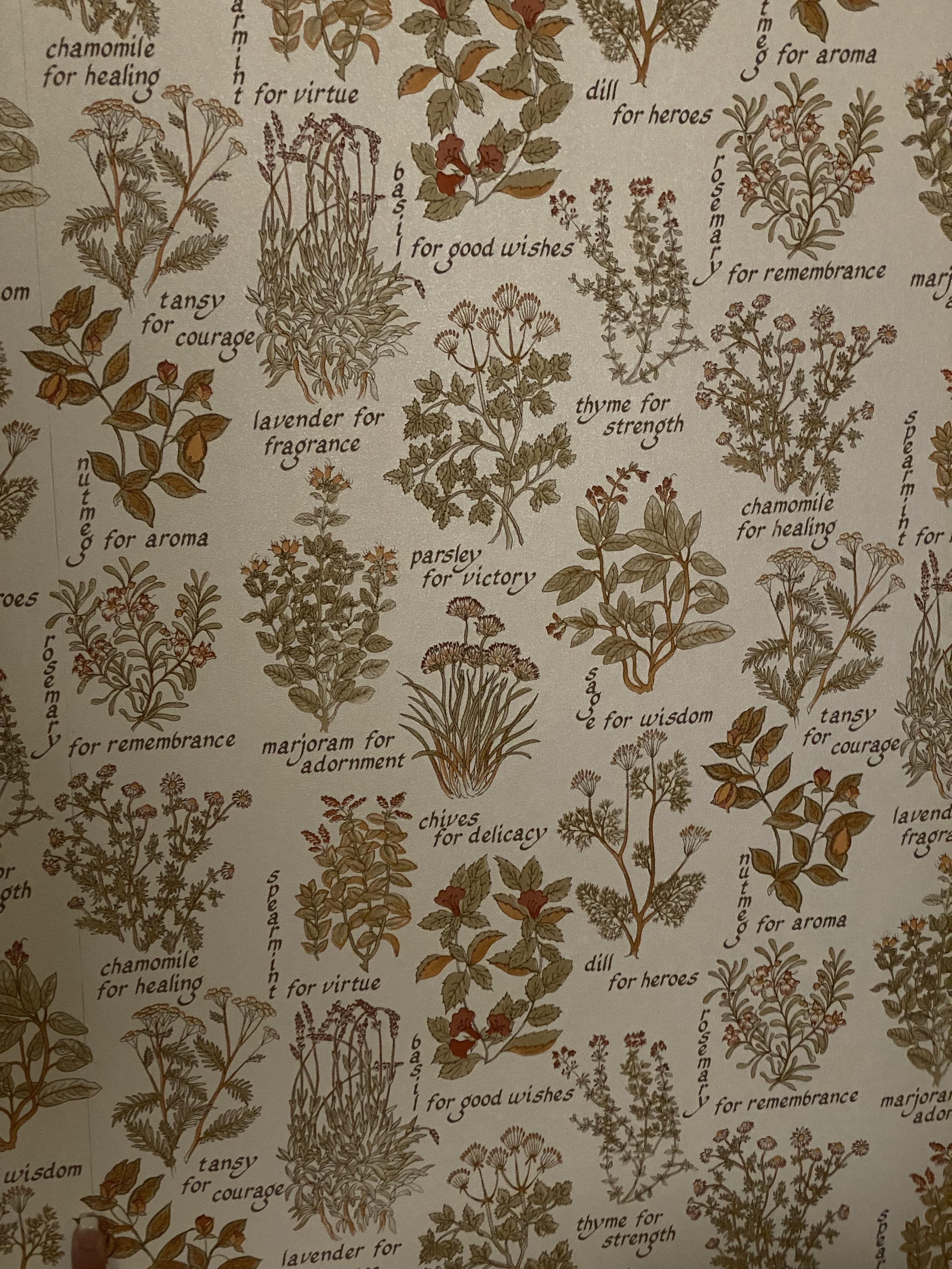 3024x4032 Grandma's herb wallpaper