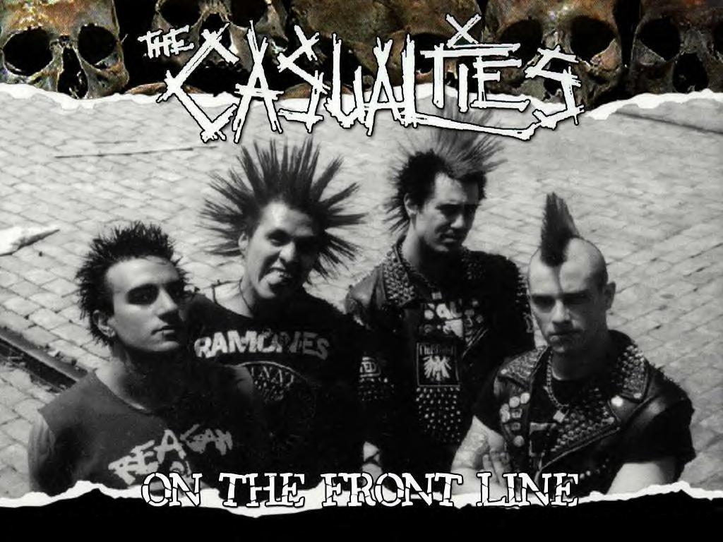 1024x768 The Casualties Wallpaper