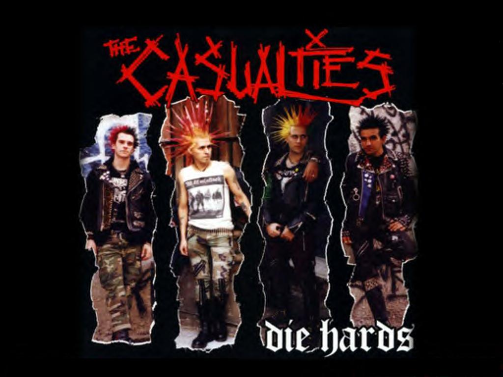 1024x768 The Casualties Wallpaper