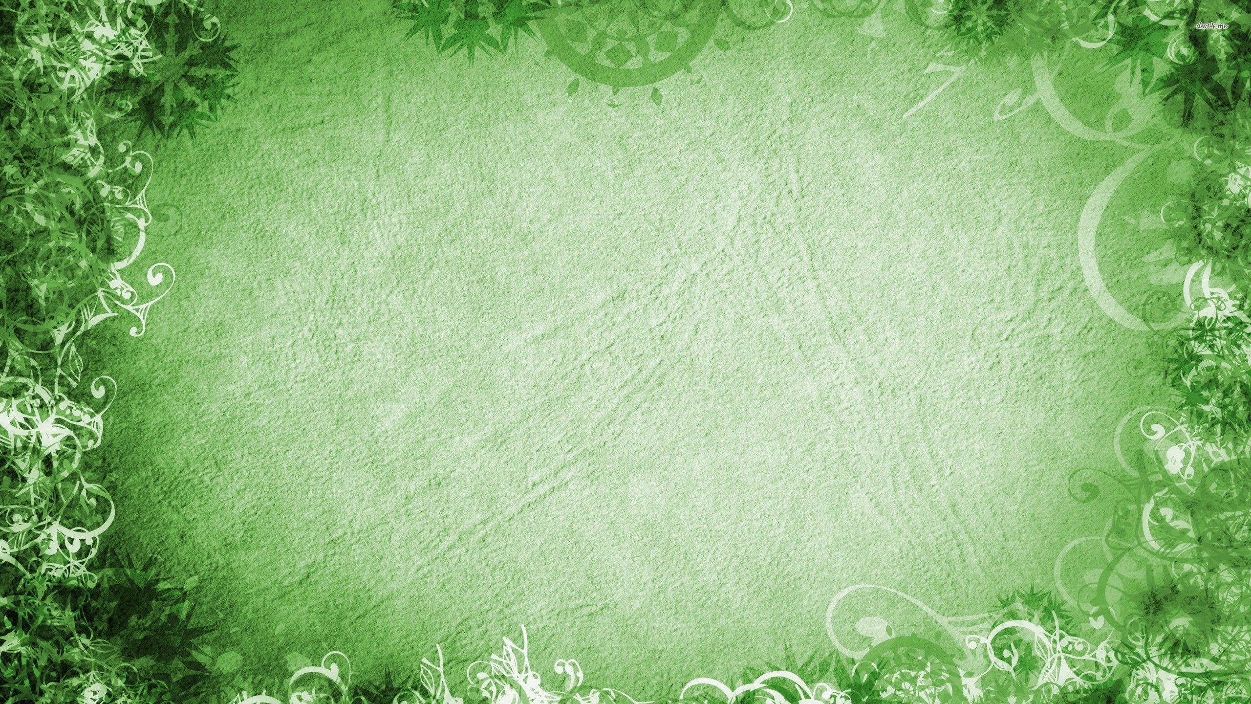 2560x1440 Green Frame Wallpaper