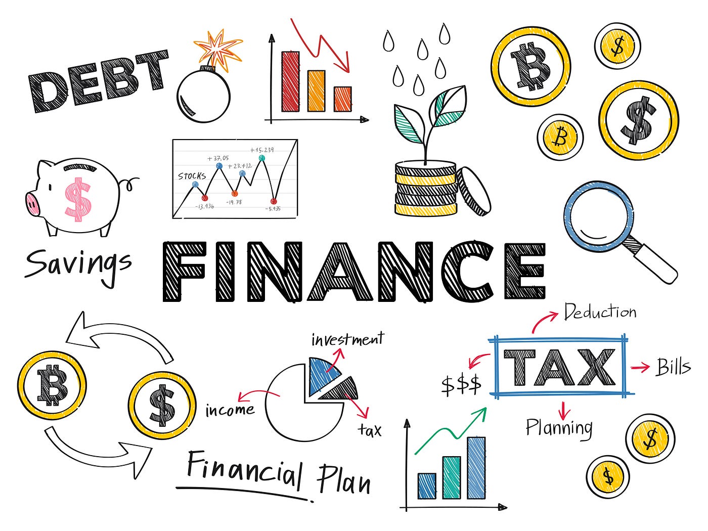 1400x1050 Navigating Personal Finance and Investing: Path to Financial Freedom. by The Immersive EDge