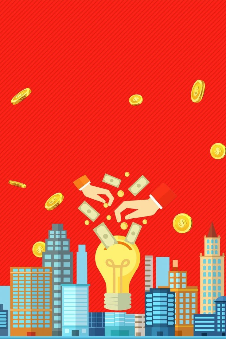 736x1104 Financial Poster Background Material Wallpaper Image For Free Download